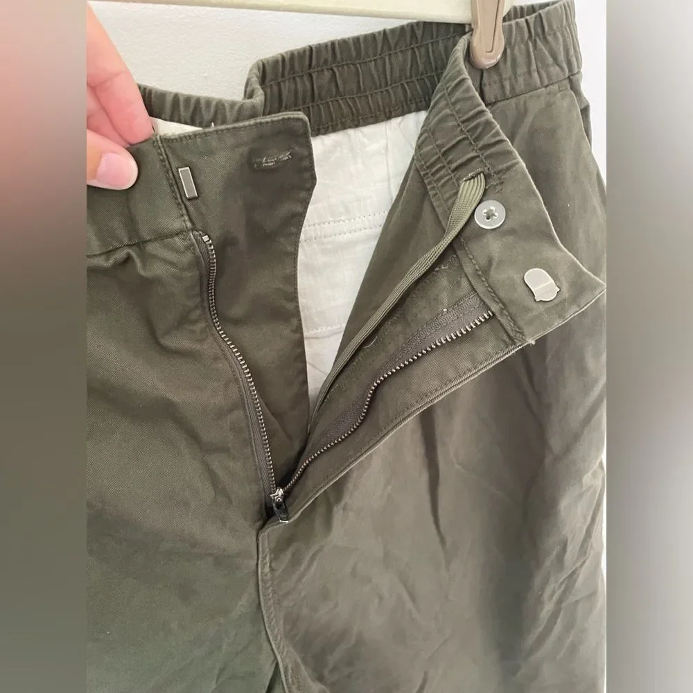 Amazon Men's Dark olive Chinos - Picture 3 of 8
